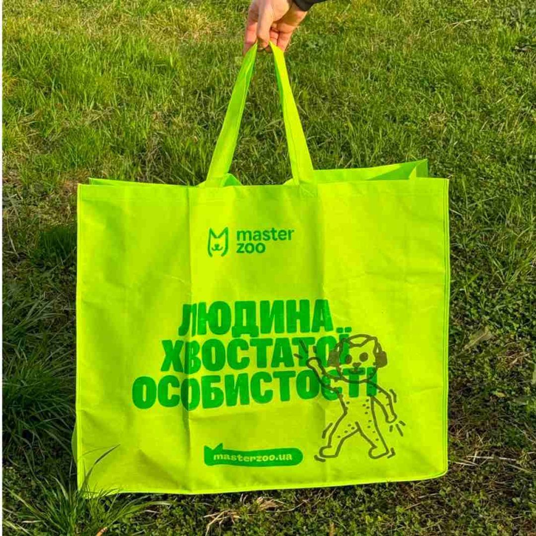 Сумка Master Zoo зі спанбонду з принтом 18х70х60 см Сумка Master Zoo зі спанбонду з принтом 18х70х60 см