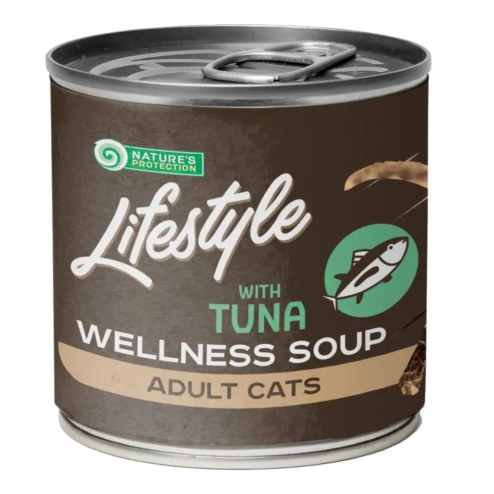 Суп для кошек Nature's Protection Lifestyle Sensitive Digestion 140 мл - тунец