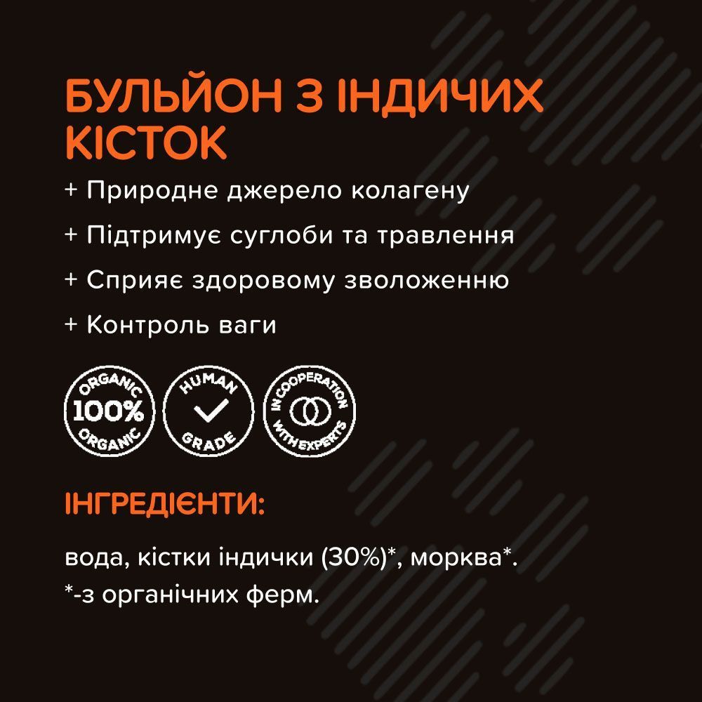 Суп для собак Foodstudio Bone Broth 230 мл - індичка