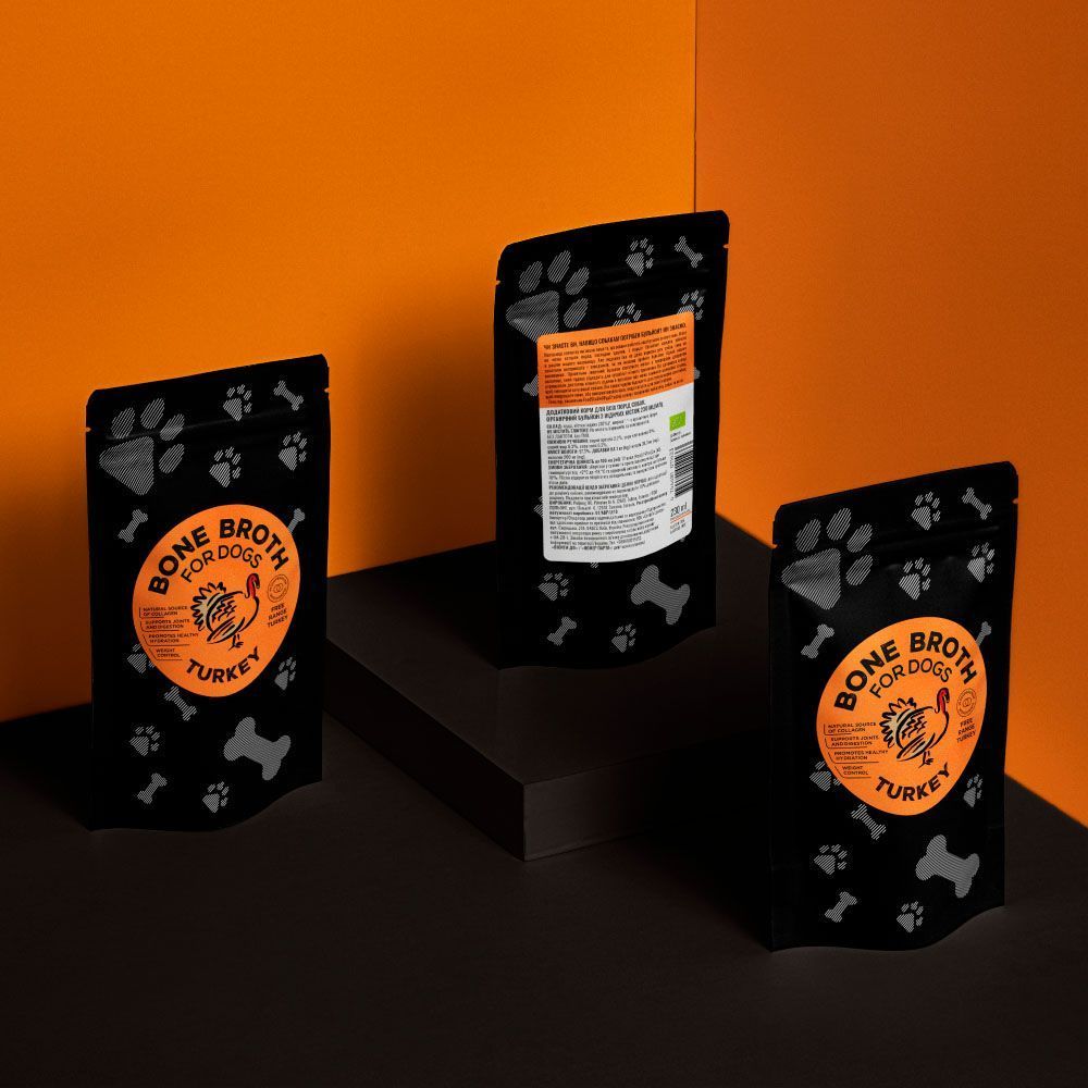 Суп для собак Foodstudio Bone Broth 230 мл - індичка