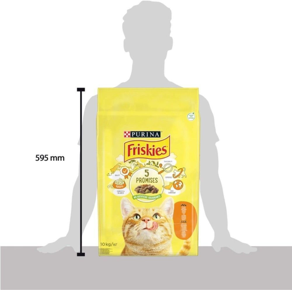 Сухий корм для котів Friskies 5 Promises 10 кг - курка та овочі