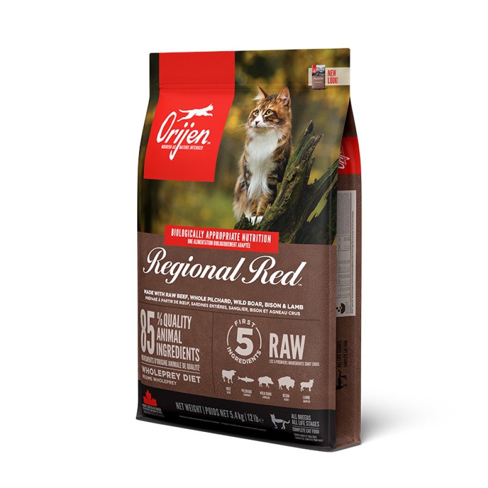 Сухой корм для кошек Orijen Regional Red Cat 5,4 кг - ассорти Сухой корм для кошек Orijen Regional Red Cat 5,4 кг - ассорти