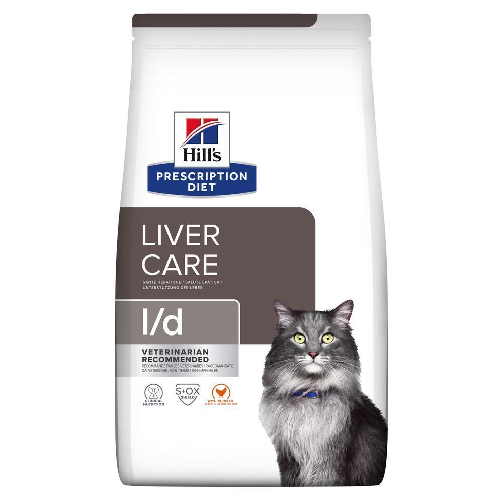 Сухий корм для котів Hill’s Prescription Diet Liver Care l/d 1,5 кг - курка Сухий корм для котів Hill’s Prescription Diet Liver Care l/d 1,5 кг - курка