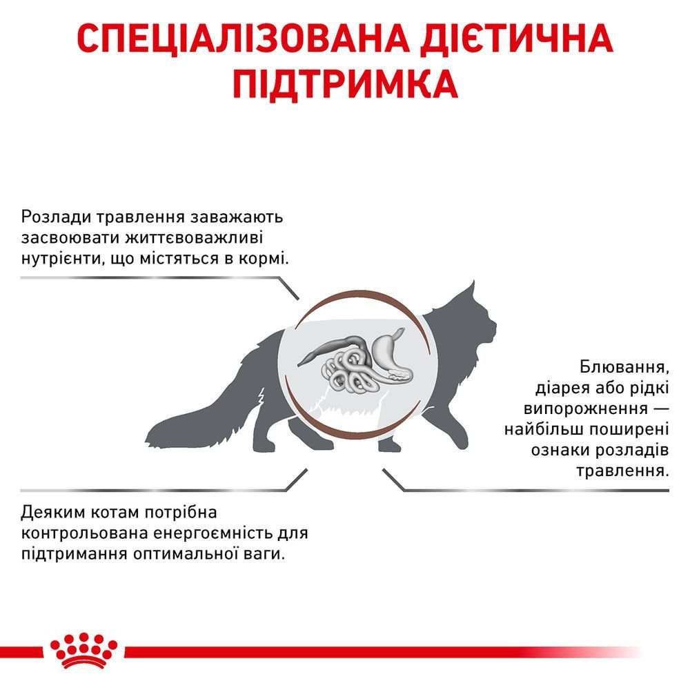 Сухий корм для котів Royal Canin Gastro Intestinal Moderate Calorie 2 кг Сухий корм для котів Royal Canin Gastro Intestinal Moderate Calorie 2 кг