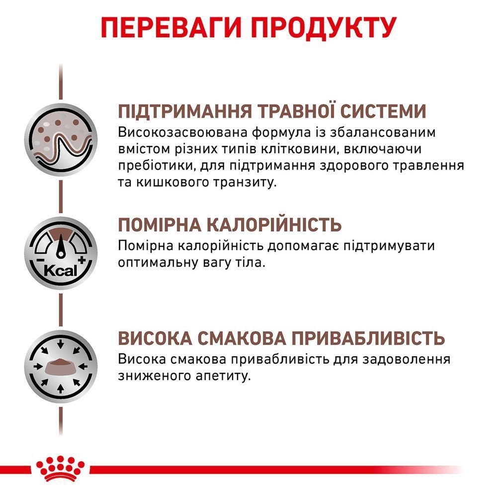 Сухий корм для котів Royal Canin Gastro Intestinal Moderate Calorie 2 кг Сухий корм для котів Royal Canin Gastro Intestinal Moderate Calorie 2 кг