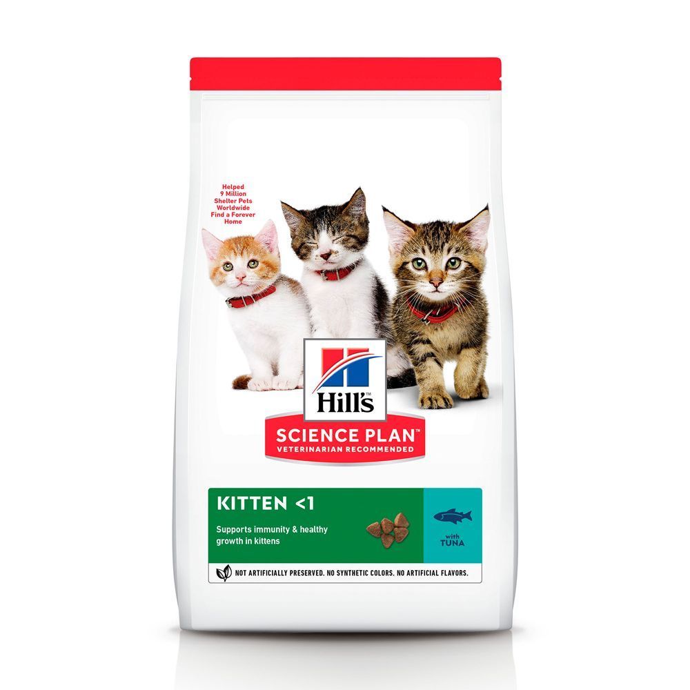 Сухий корм для кошенят Hill's Science Plan Kitten 300 г - тунець Сухий корм для кошенят Hill's Science Plan Kitten 300 г - тунець