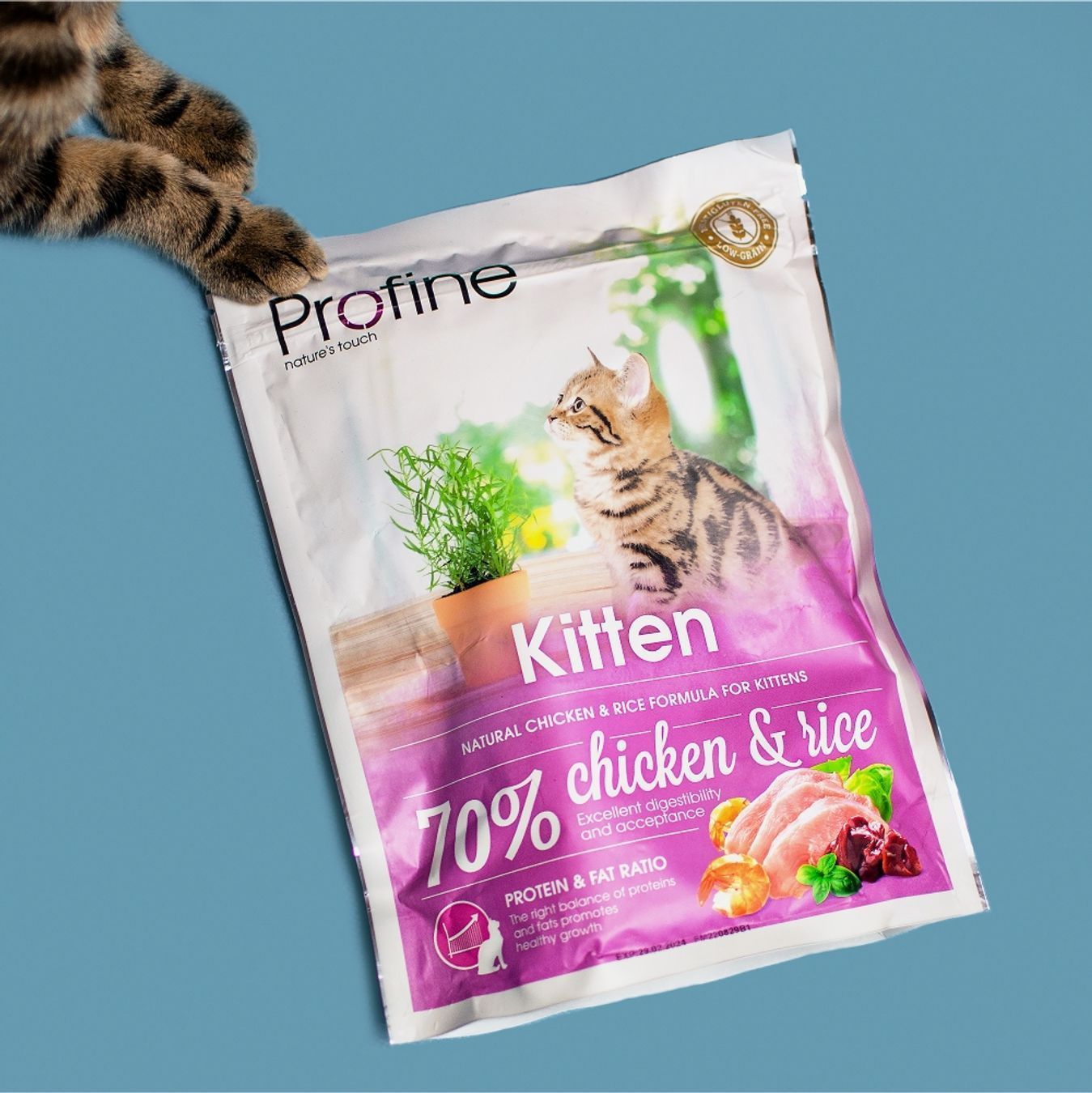 Сухой корм для котят Profine Cat Kitten 300 г - курица и рис Сухой корм для котят Profine Cat Kitten 300 г - курица и рис