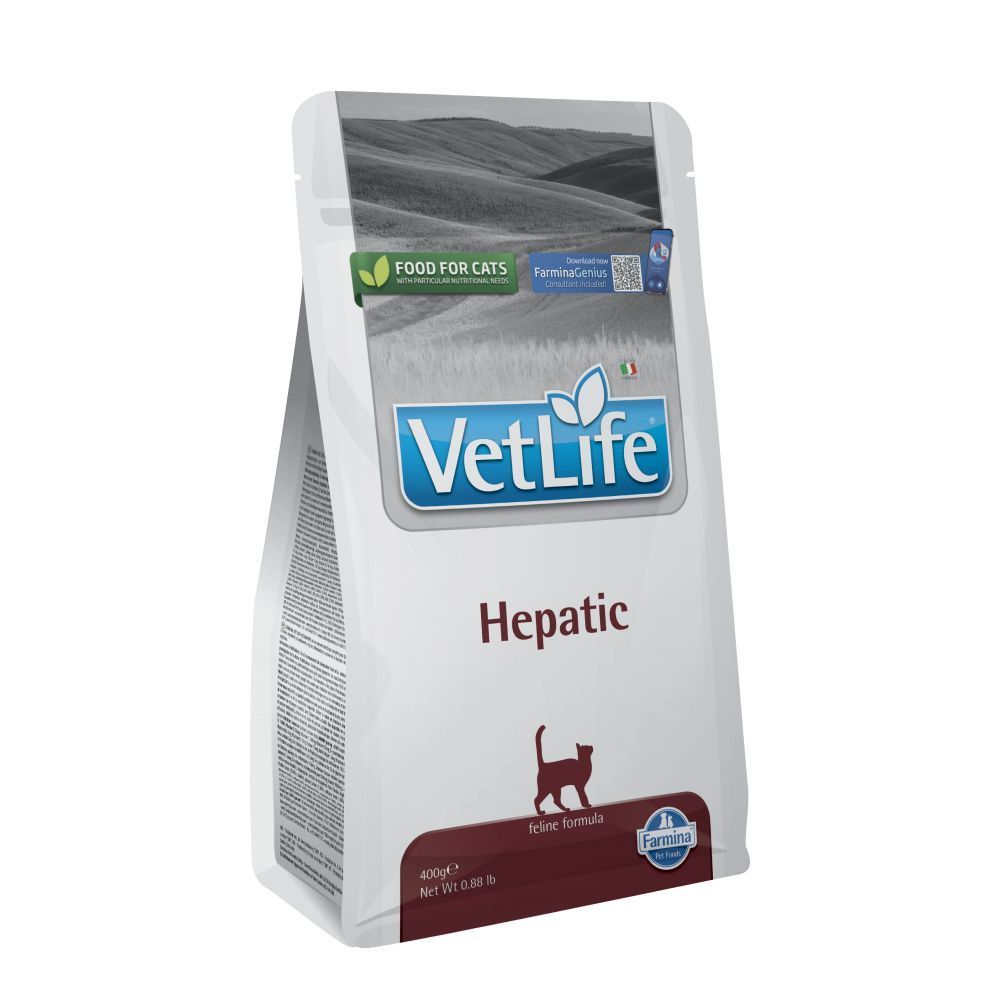 Сухий корм для котів Farmina Vet Life Hepatic 400 г - риба