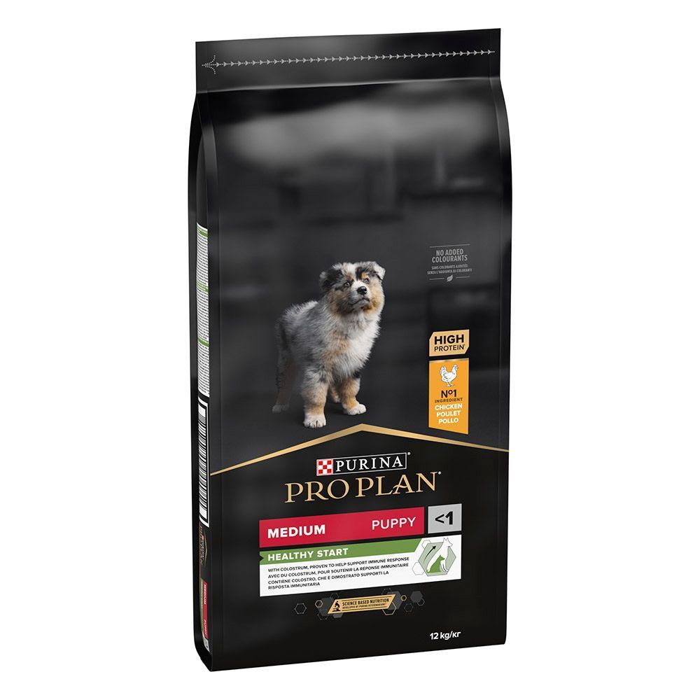 Cухий корм для цуценят Pro Plan Medium Puppy Healthy Start 12 кг - курка