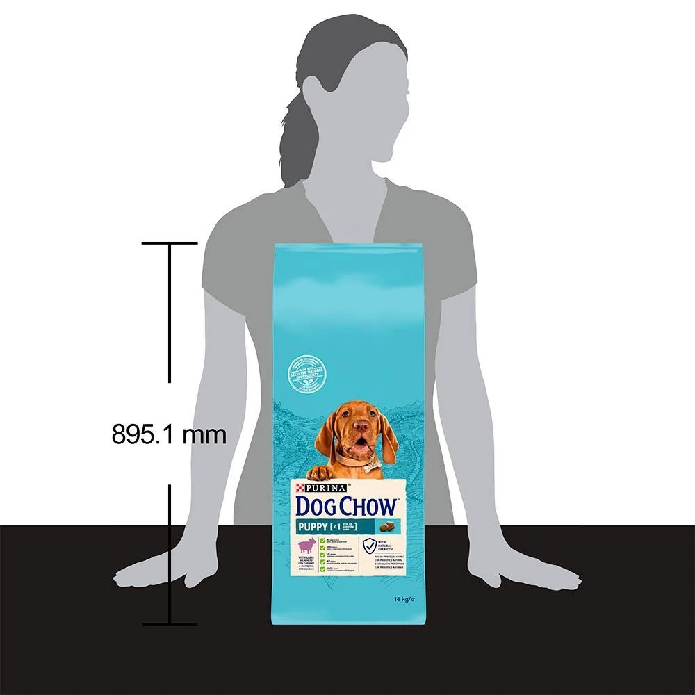 Cухий корм для цуценят Dog Chow Puppy 14 кг - ягня