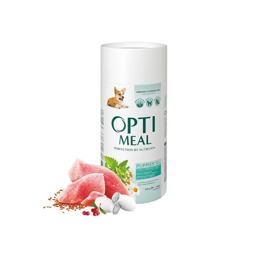 Сухий корм для цуценят всіх порід Optimeal 650 г (індичка) Сухий корм для цуценят всіх порід Optimeal 650 г (індичка)