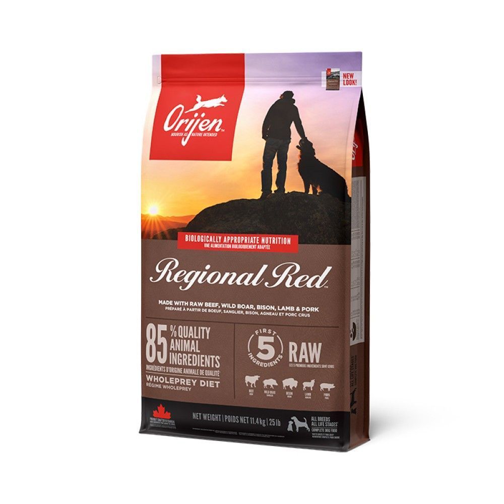Сухой корм для собак Orijen Regional Red 11,4 кг - ассорти Сухой корм для собак Orijen Regional Red 11,4 кг - ассорти
