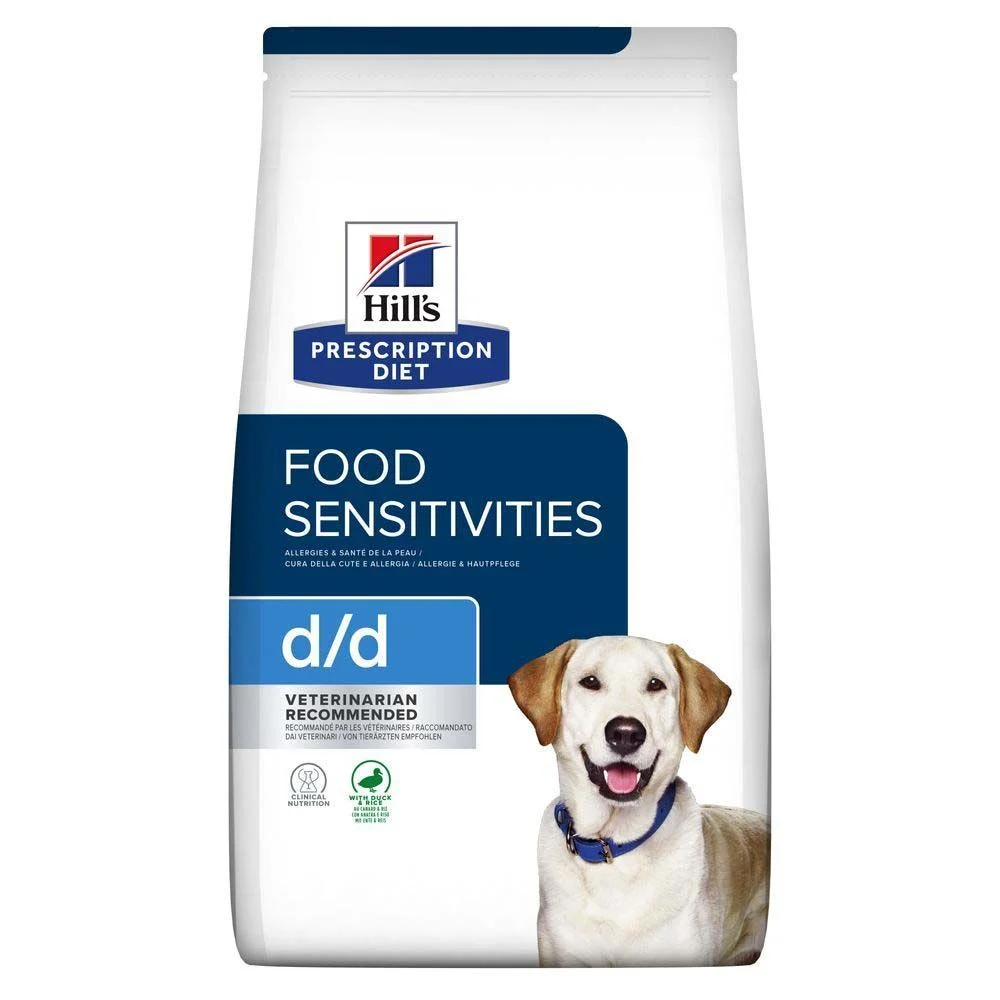 Сухий корм для собак Hill’s Prescription Diet Food Sensitivities d/d 1,5 кг - качка та рис Сухий корм для собак Hill’s Prescription Diet Food Sensitivities d/d 1,5 кг - качка та рис