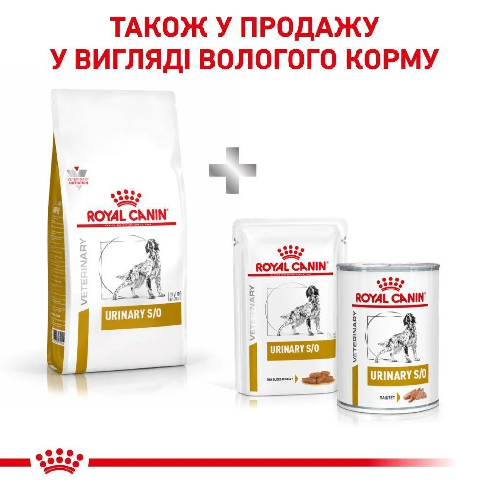 Сухой корм для собак Royal Canin Urinary S/O 2 кг