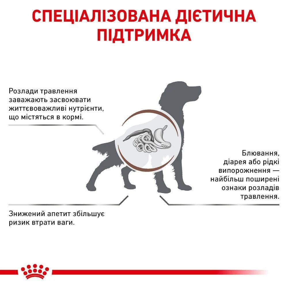 Сухий корм для собак Royal Canin Gastrointestinal 2 кг Сухий корм для собак Royal Canin Gastrointestinal 2 кг