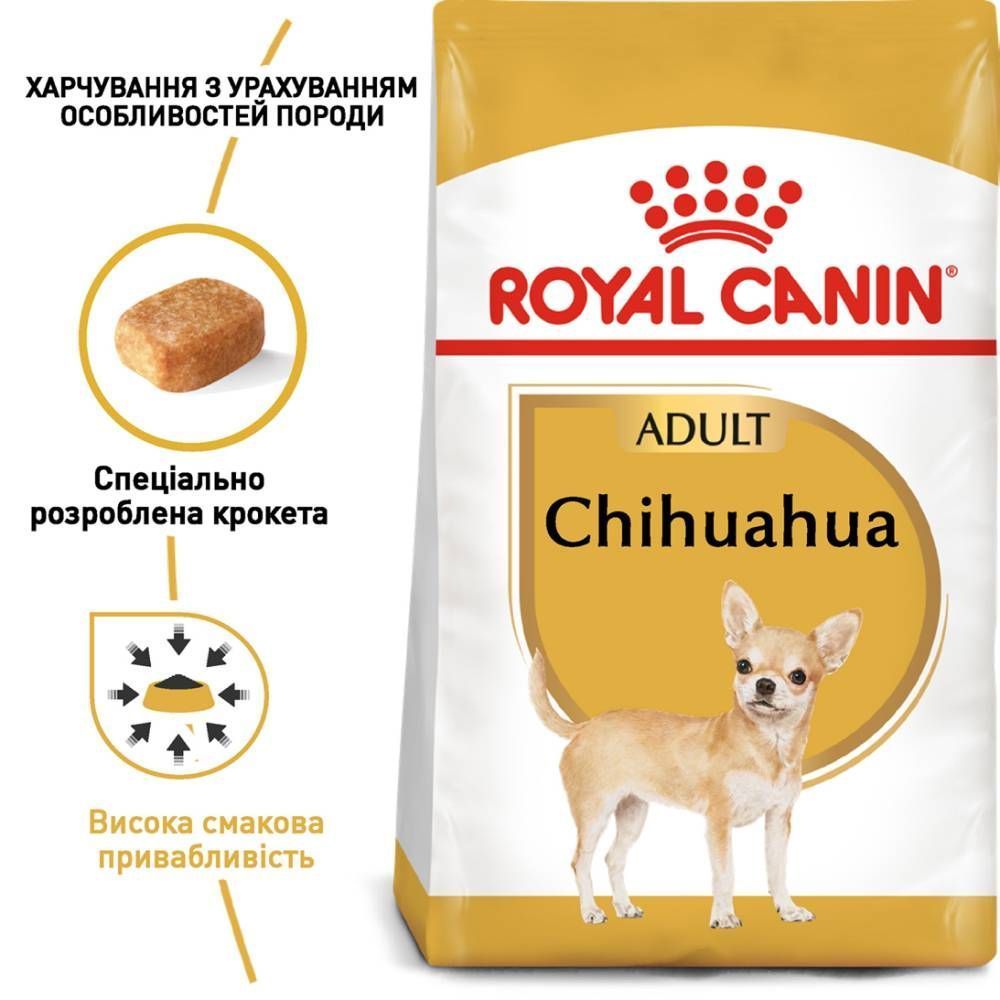 Сухий корм для собак Royal Canin Chihuahua Adult 500 г Сухий корм для собак Royal Canin Chihuahua Adult 500 г