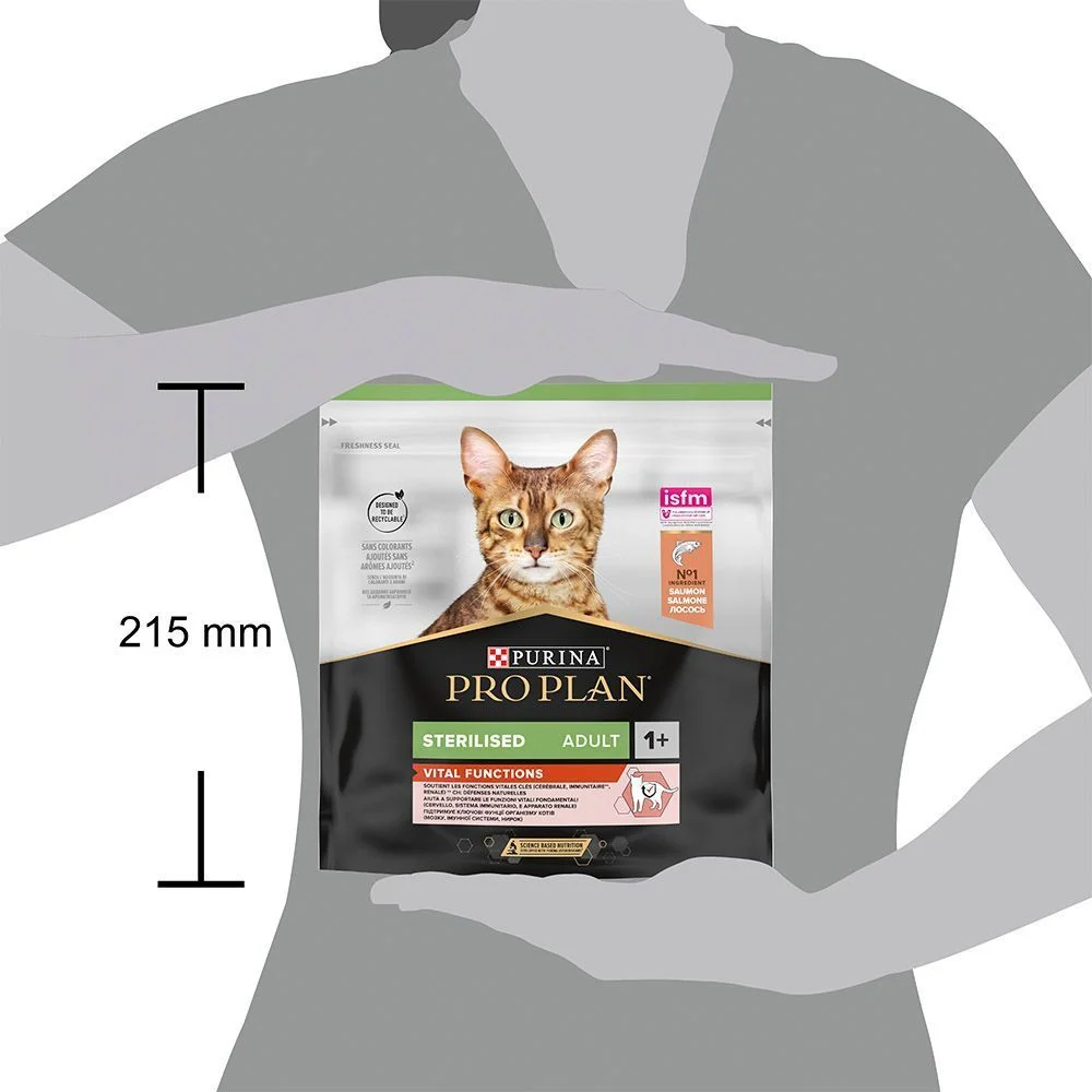 Сухий корм для котів Pro Plan Sterilised Adult Vital Functions 400 г - лосось