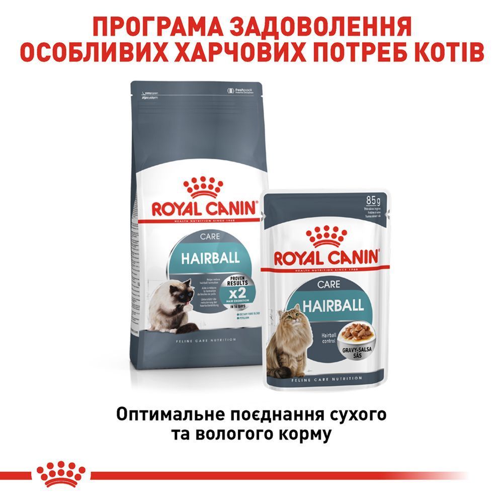 Сухий корм для котів Royal Canin Hairball Care 400 г