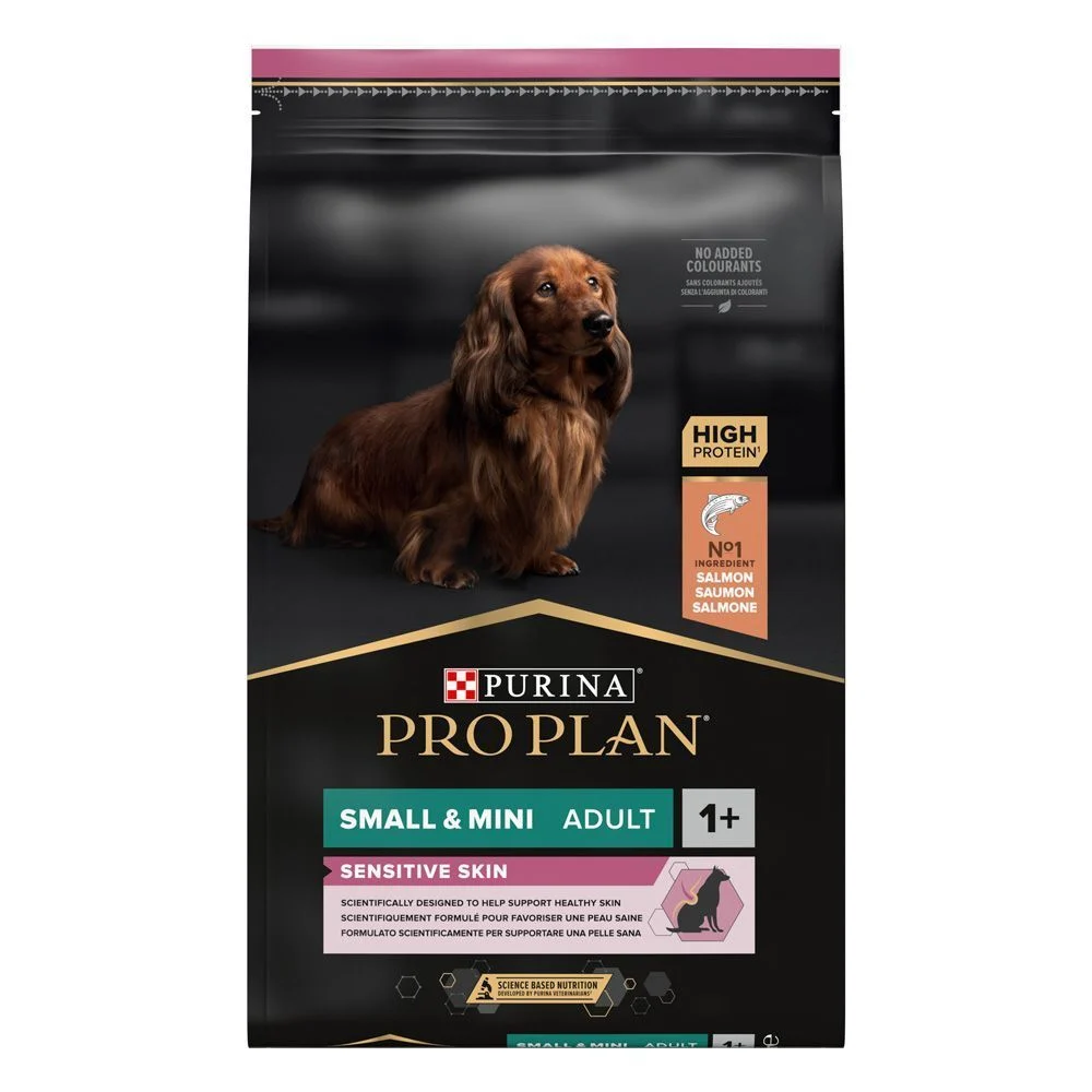 Сухой корм для собак Pro Plan Small & Mini Adult Sensitive Skin 7 кг - лосось