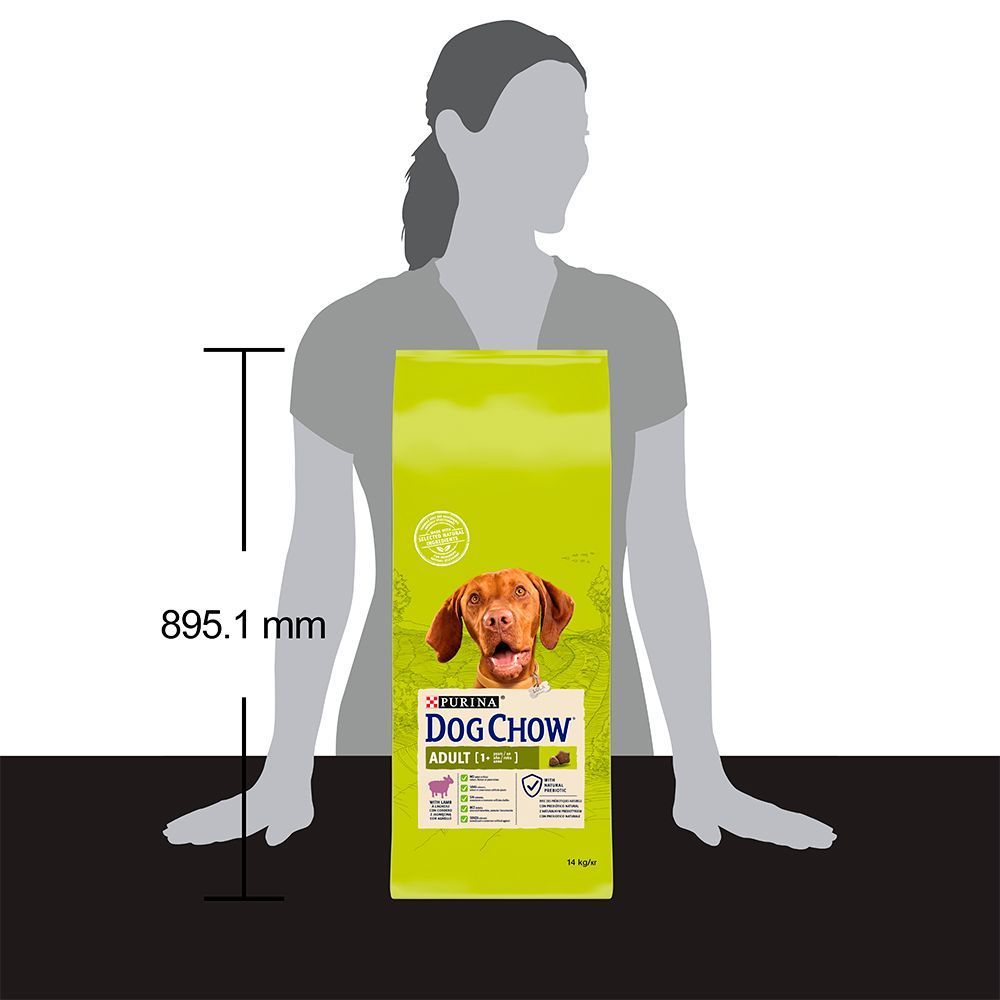 Cухий корм для собак Dog Chow Adult 14 кг - ягня