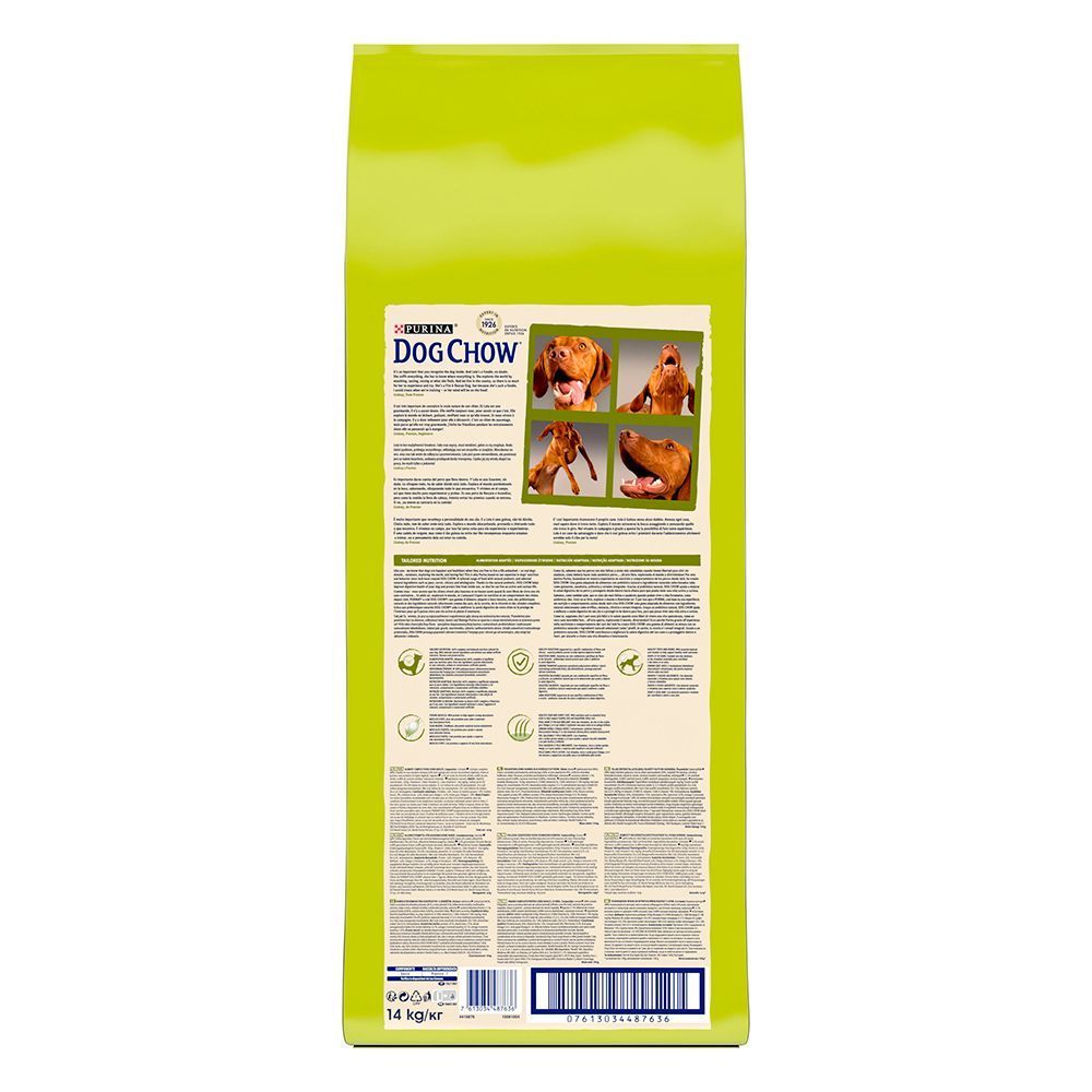 Cухий корм для собак Dog Chow Adult 14 кг - ягня
