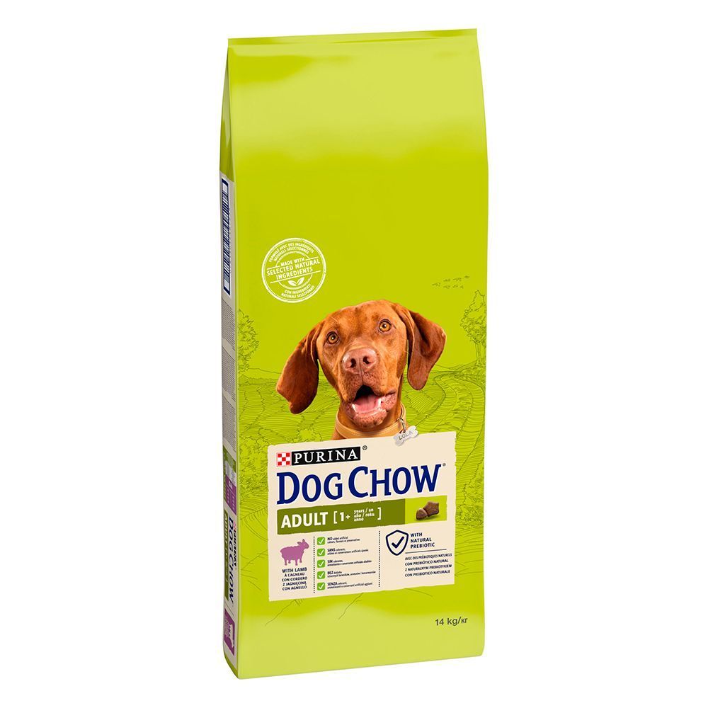 Cухий корм для собак Dog Chow Adult 14 кг - ягня