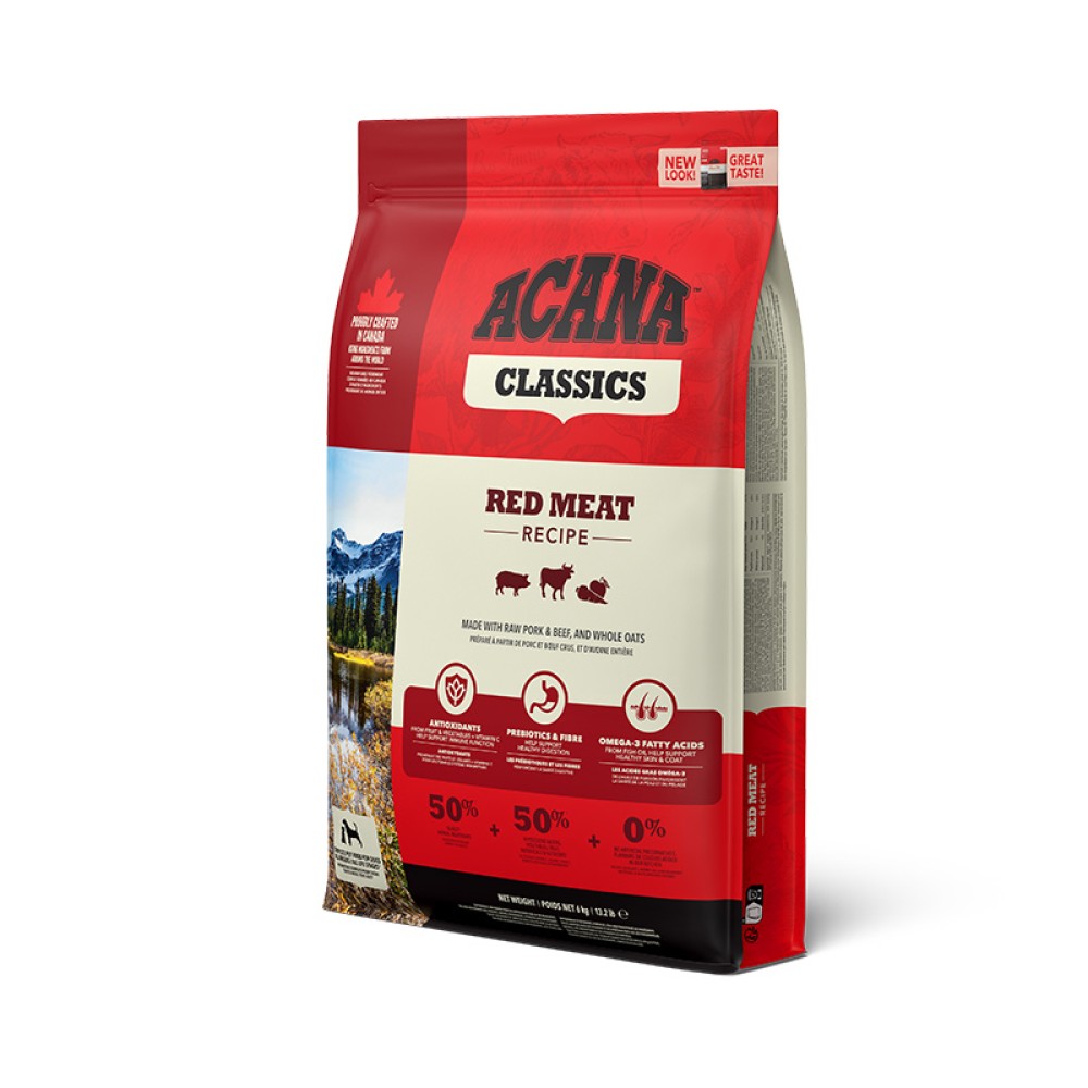 Сухой корм для собак всех пород и возрастов Acana Dog Classic Red 6 кг