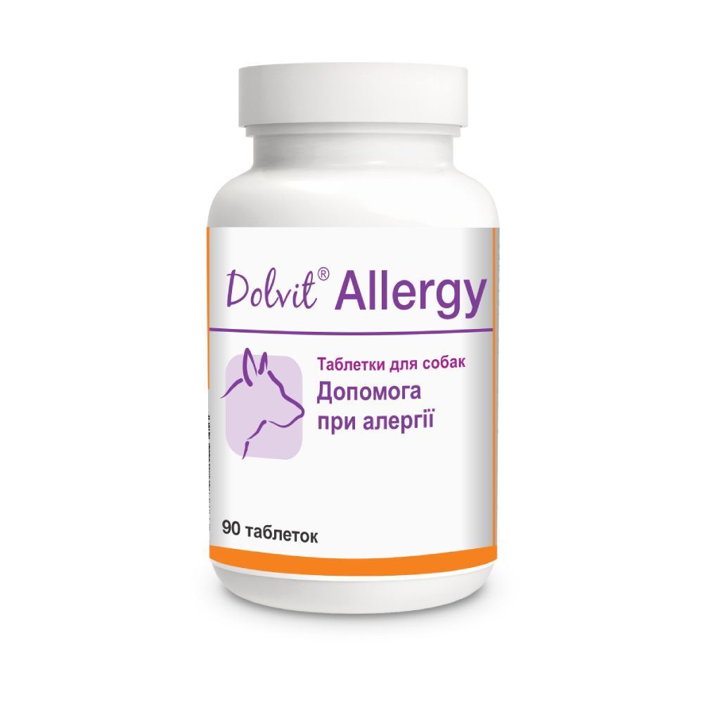 Таблетки для собак Dolfos Dolvit Allergy 90 шт Таблетки для собак Dolfos Dolvit Allergy 90 шт