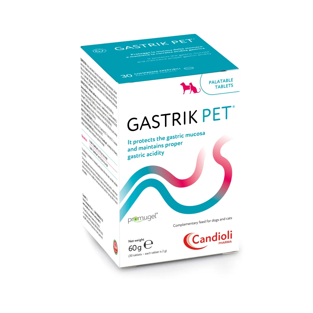 Таблетки для котів Candioli Gastrik Pet 30 шт Таблетки для котів Candioli Gastrik Pet 30 шт