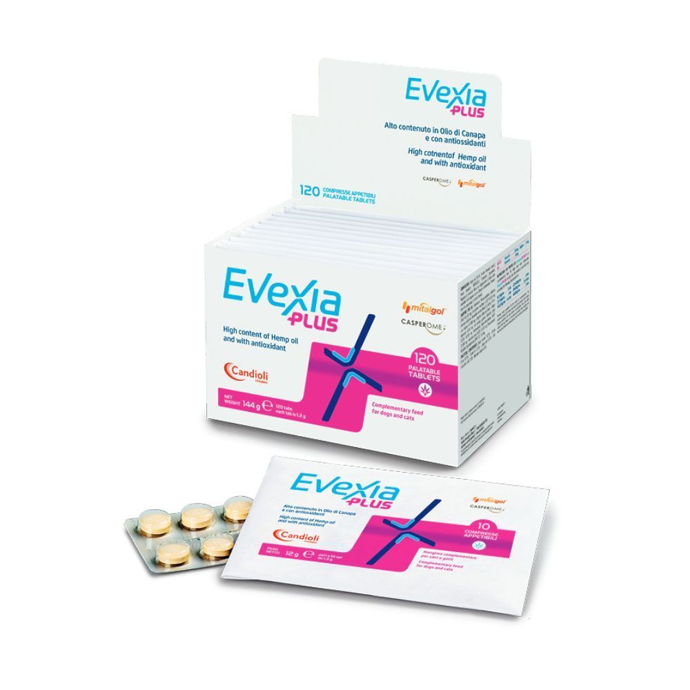 Таблетки для собак Candioli Evexia Plus 10 шт Таблетки для собак Candioli Evexia Plus 10 шт