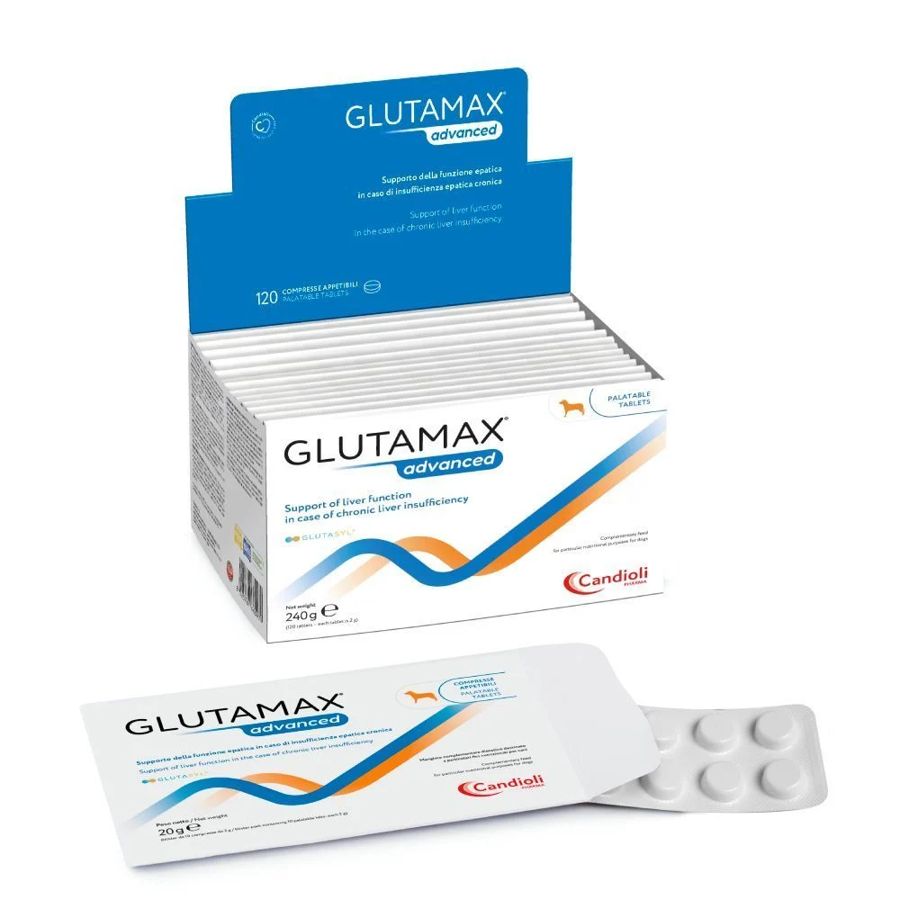 Таблетки для собак Candioli GlutaMax Advanced 10 шт Таблетки для собак Candioli GlutaMax Advanced 10 шт