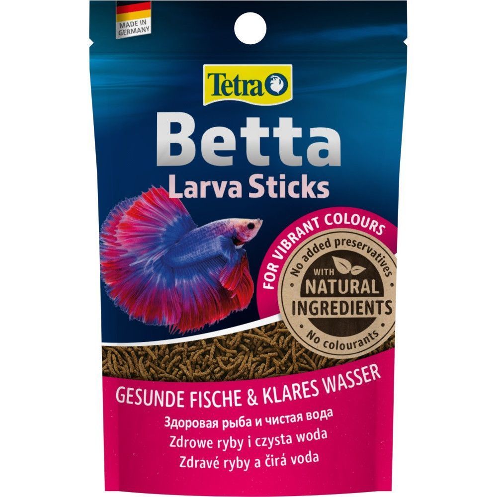 Сухий корм для півників Tetra Betta Larva Sticks 5 г - палички