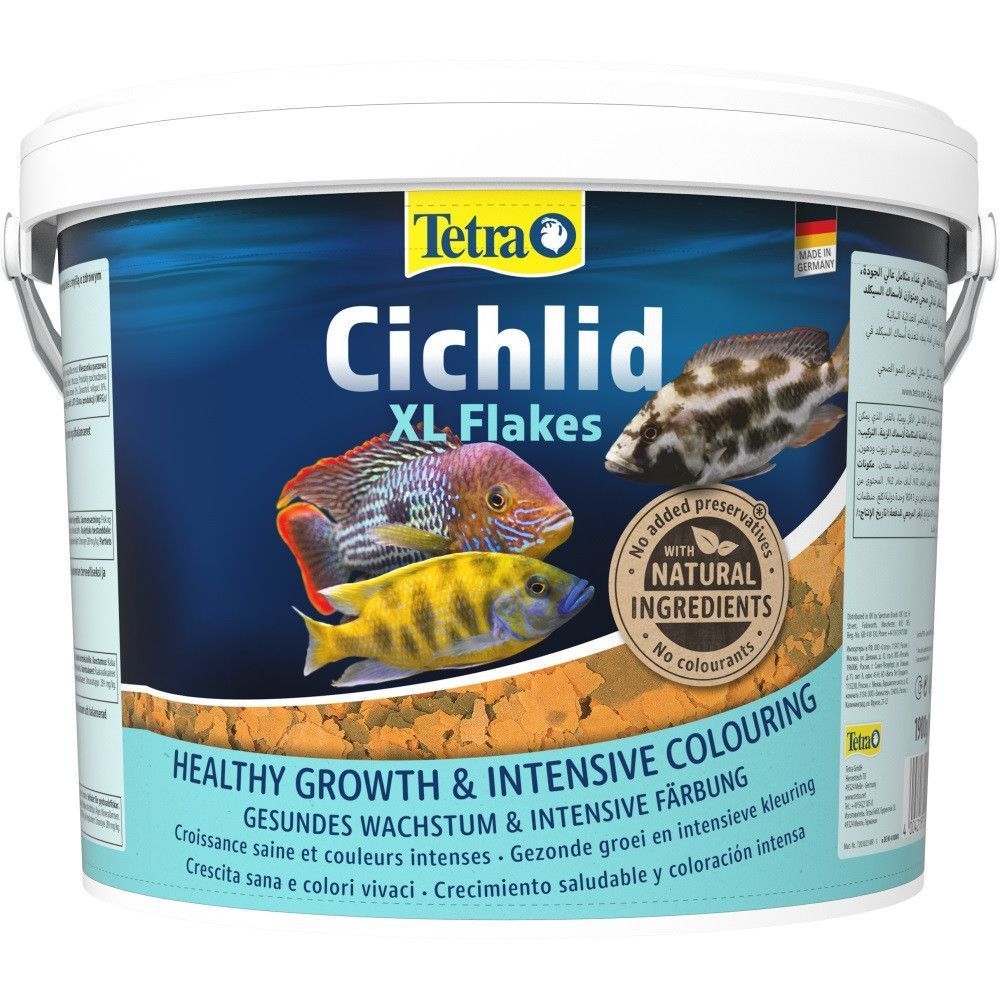Сухий корм для цихлід Tetra Cichlid XL Flakes 19 кг - пластівці Сухий корм для цихлід Tetra Cichlid XL Flakes 19 кг - пластівці