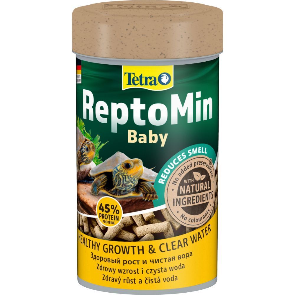 Сухий корм для молодих водоплавних черепах Tetra ReptoMin Baby 32 г - палички
