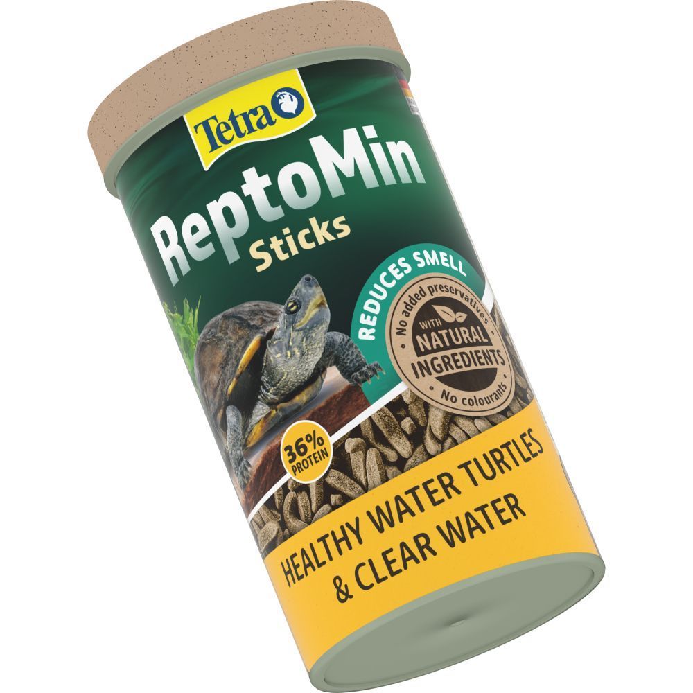 Сухий корм для водоплавних черепах Tetra ReptoMin Sticks 130 г - гранули