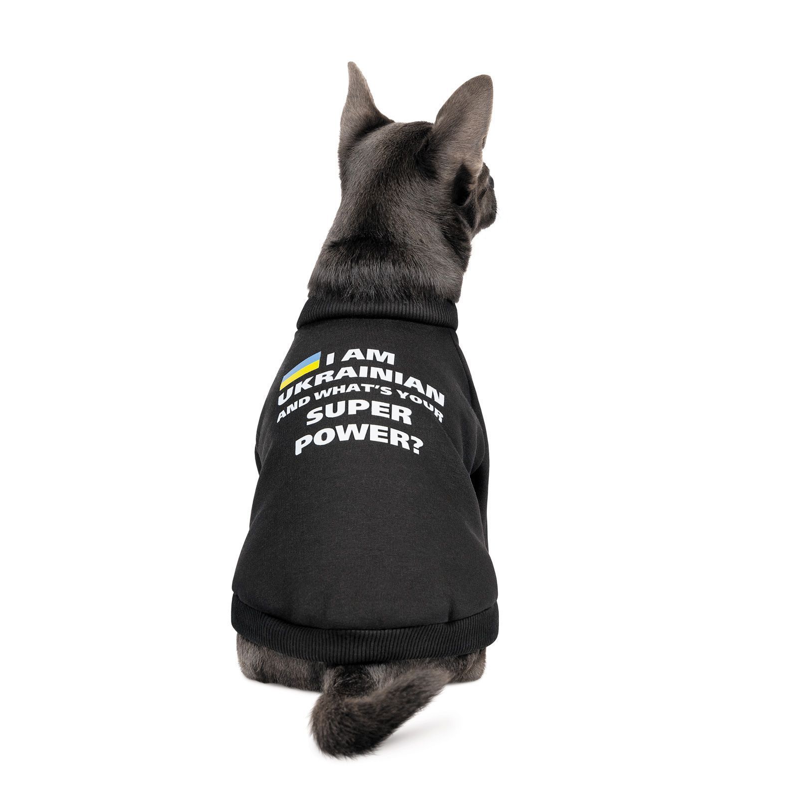 Товстівка для собак Pet Fashion I am Ukrainian S (чорна) Товстівка для собак Pet Fashion I am Ukrainian S (чорна)