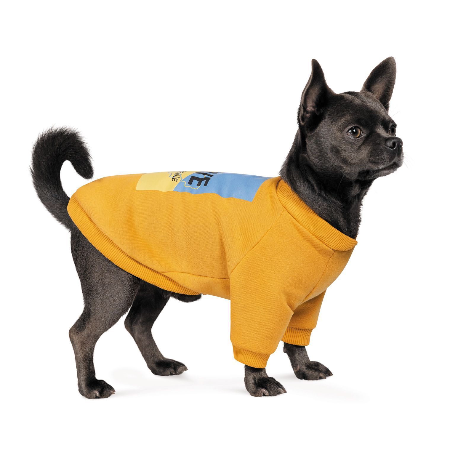 Товстівка для собак Pet Fashion Love for Ukraine XS (помаранчева) Товстівка для собак Pet Fashion Love for Ukraine XS (помаранчева)