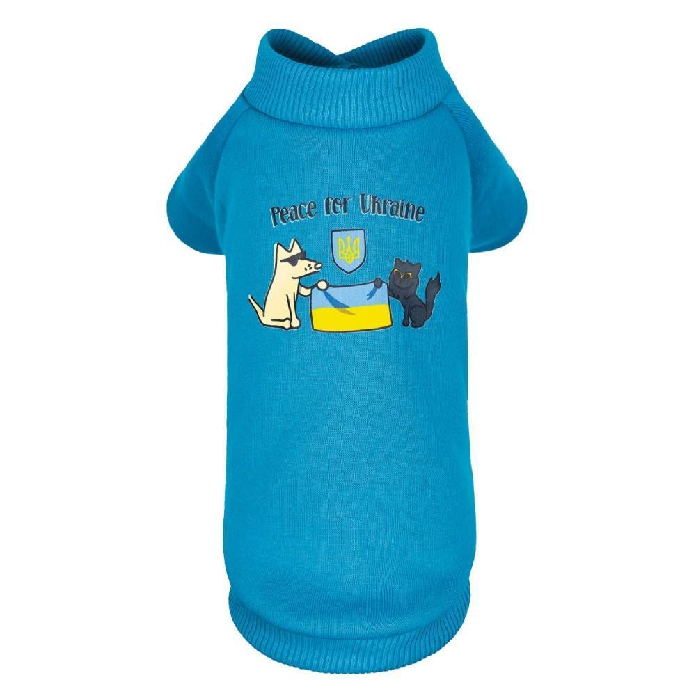 Pet Fashion Peace for Ukraine товстівка для собак XS Pet Fashion Peace for Ukraine товстівка для собак XS