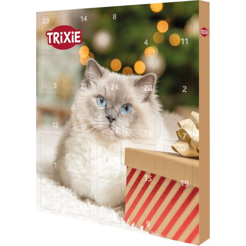Адвент-календарь с лакомствами для кошек Trixie 30х34х3,5 см - ассорти Адвент-календарь с лакомствами для кошек Trixie 30х34х3,5 см - ассорти