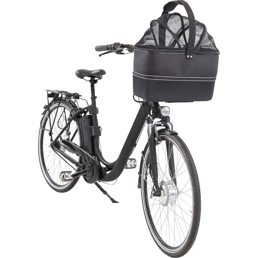 Trixie Basket for Bicycle Handlebar корзина на велосипед для собак 41x47x29 см - чорний Trixie Basket for Bicycle Handlebar корзина на велосипед для собак 41x47x29 см - чорний