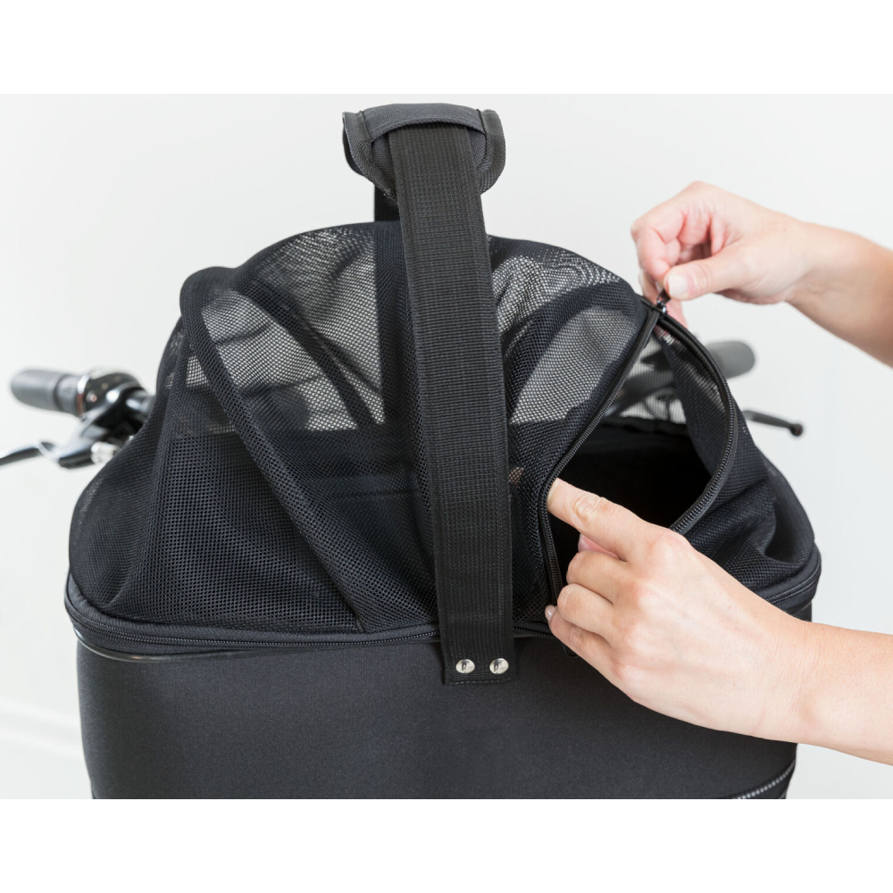 Trixie Basket for Bicycle Handlebar корзина на велосипед для собак 41x47x29 см - чорний Trixie Basket for Bicycle Handlebar корзина на велосипед для собак 41x47x29 см - чорний