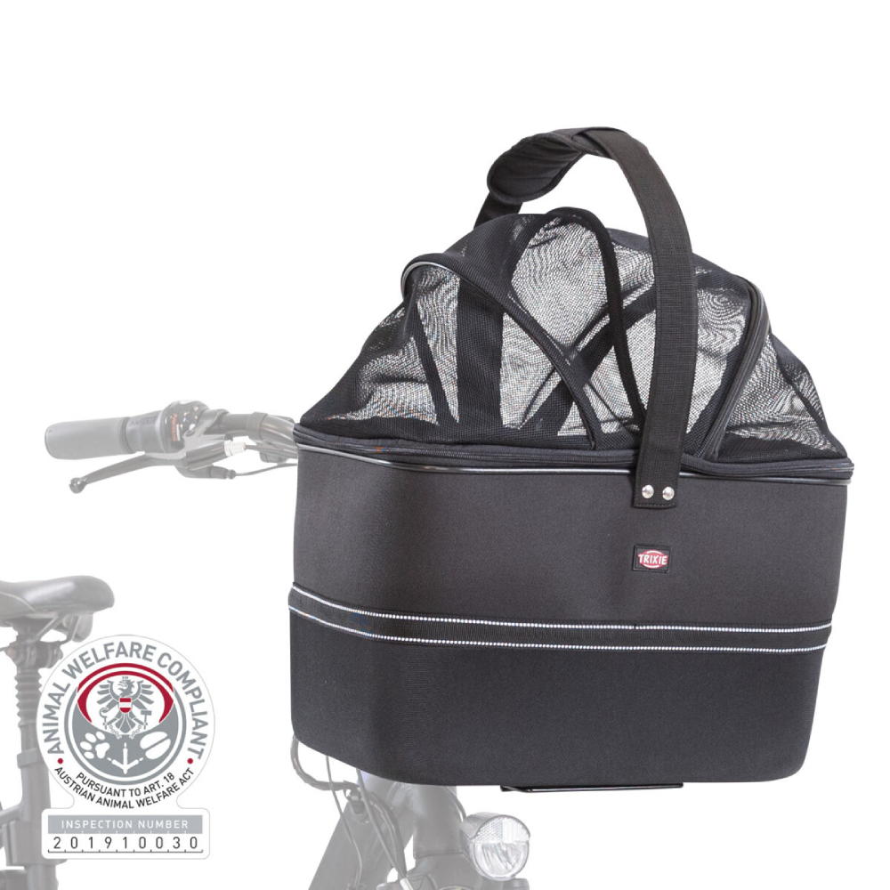 Trixie Basket for Bicycle Handlebar корзина на велосипед для собак 41x47x29 см - чорний Trixie Basket for Bicycle Handlebar корзина на велосипед для собак 41x47x29 см - чорний