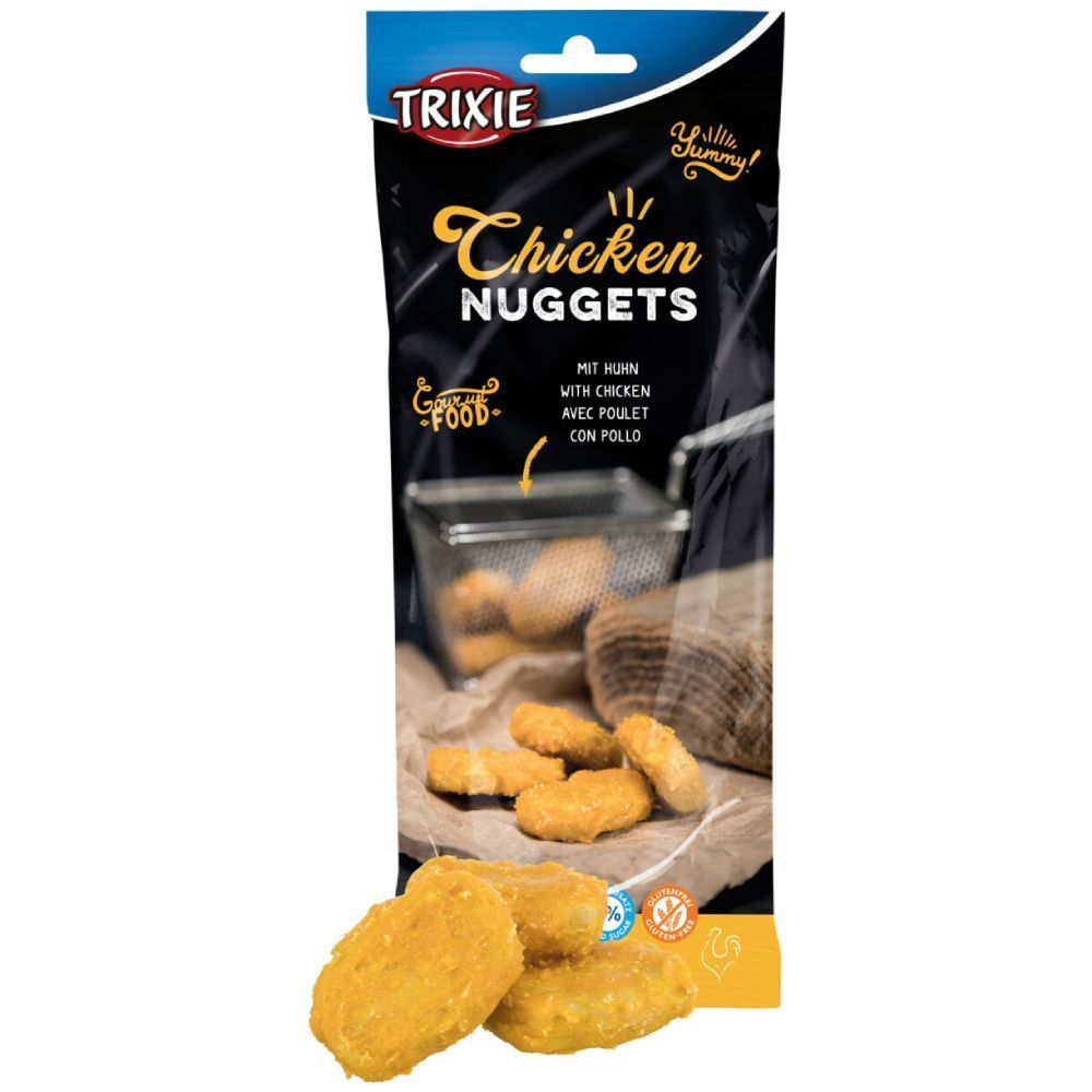 Ласощі для собак Trixie Chicken Nuggets 100 г - курка Ласощі для собак Trixie Chicken Nuggets 100 г - курка