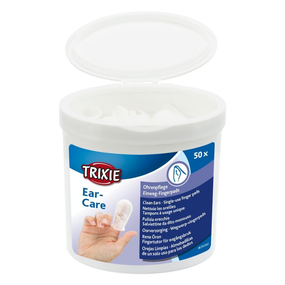 Trixie Ear Care серветки для вух собак 50 шт - алое вера та гамамеліс