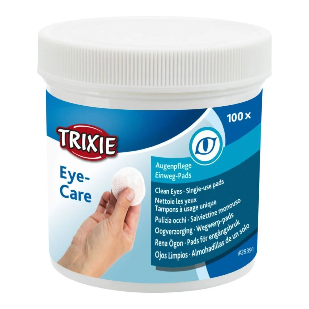 Trixie Eye-Care серветки для очей собак 100 шт Trixie Eye-Care серветки для очей собак 100 шт