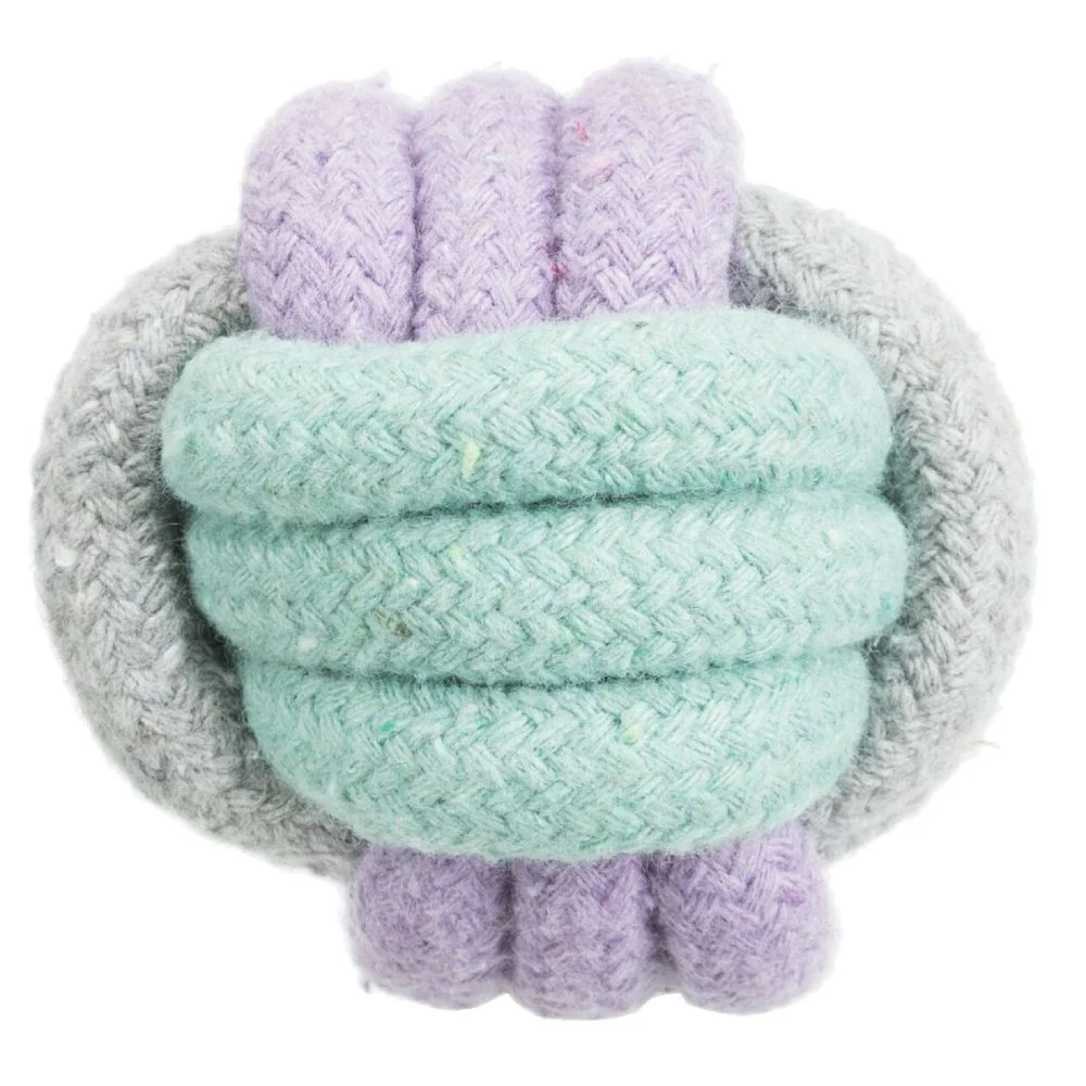 Trixie Junior Rope Ball іграшка для собак 6 см - різнокольоровий