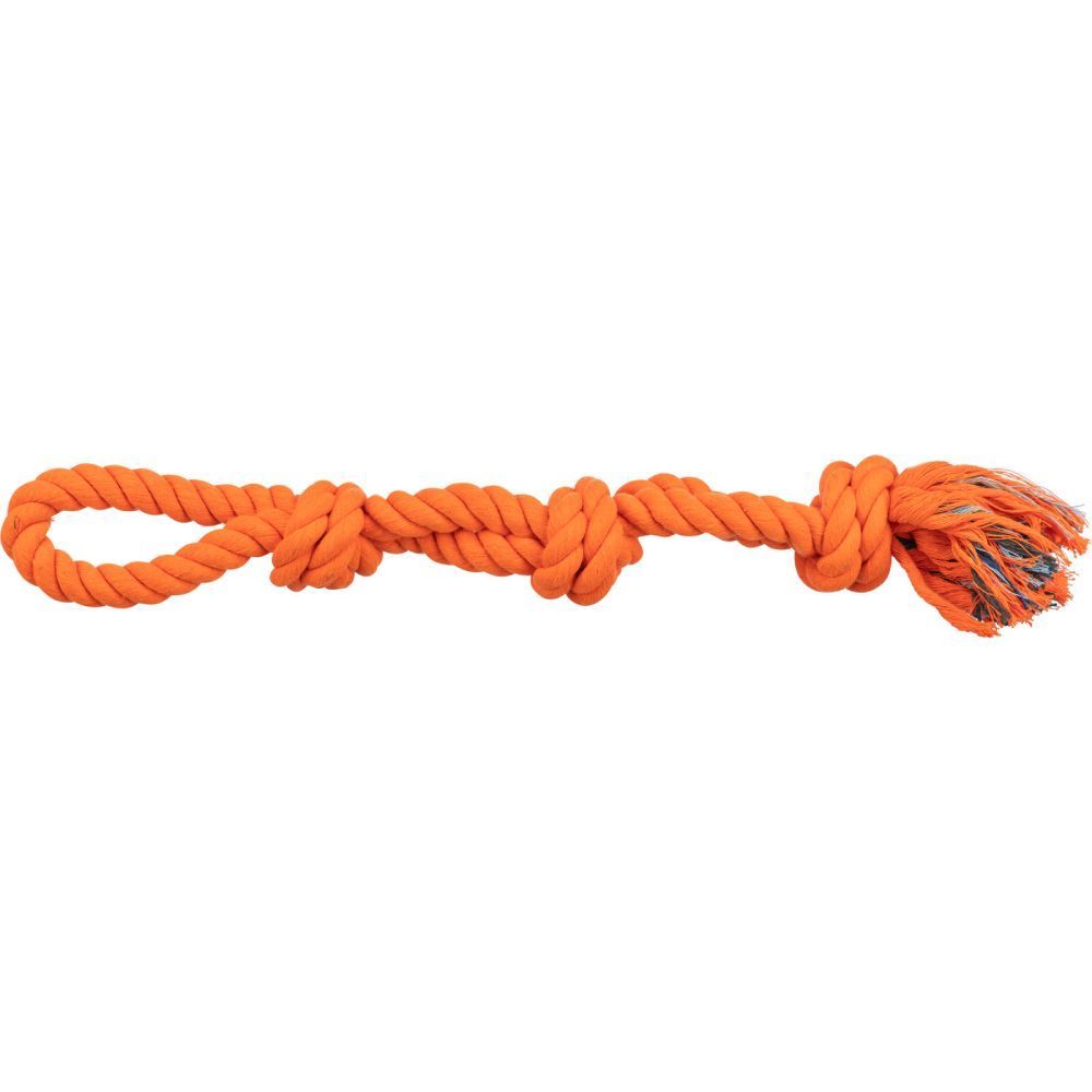 Trixie Playing Rope іграшка для собак 60 см - помаранчевий Trixie Playing Rope іграшка для собак 60 см - помаранчевий