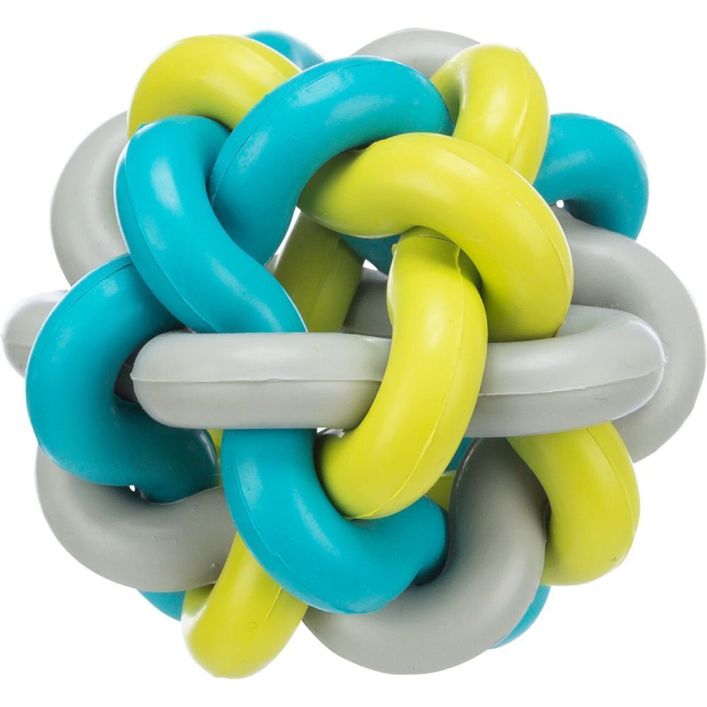 Trixie Knotted Ball іграшка для собак 7 см - різнокольоровий Trixie Knotted Ball іграшка для собак 7 см - різнокольоровий