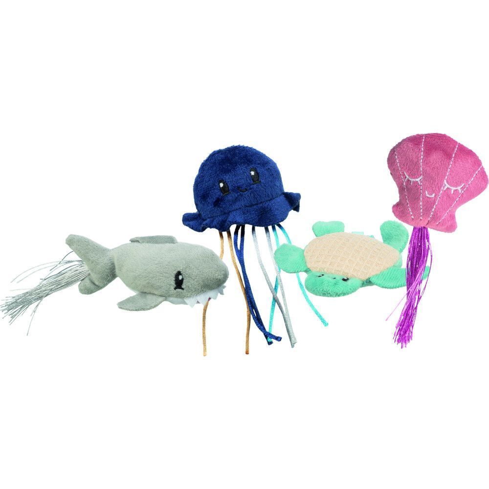 Trixie Marine Animal іграшка для котів 5-8 см - модель в асортименті Trixie Marine Animal іграшка для котів 5-8 см - модель в асортименті