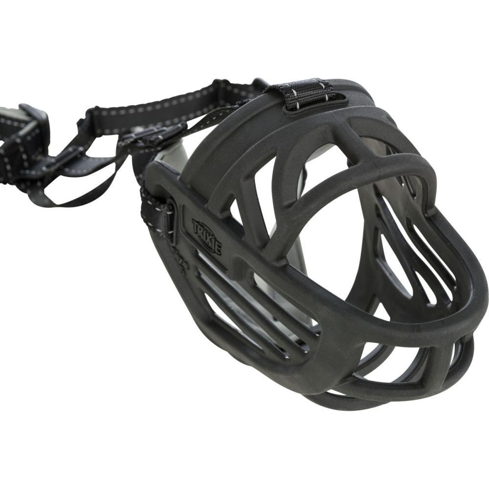 Trixie Muzzle Flex намордник для собак S - чорний Trixie Muzzle Flex намордник для собак S - чорний